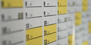 calendario-con-celle-gialle-e-bianche-cessazione-ditta-inail